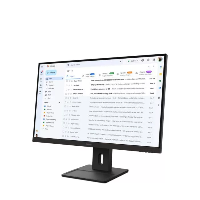 Lenovo ThinkVision E27-40 27"FHD 100Hz 300nits AG HDMI DP VGA Raven Black