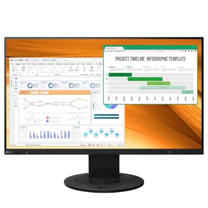 EIZO FlexScan EV2400R-BK