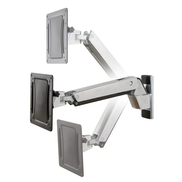 Ergotron Interactive HD Arm - uchwyt ścienny do monitora (polerowane aluminium)