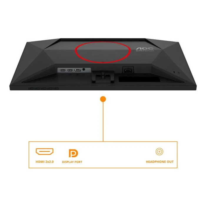 MONITOR AOC LED 23,8" 24G4ZRE 260Hz