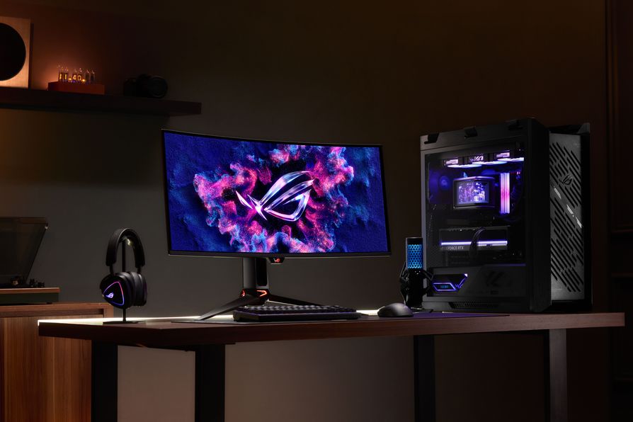 ASUS ROG Swift OLED PG34WCDN gaming monitor