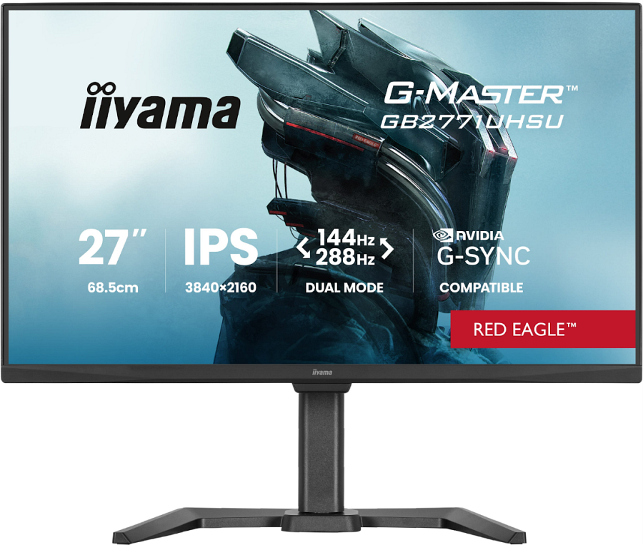 iiyama G-Master GB2771UHSU-B1 prezentowany w komunikacie o Dual Mode