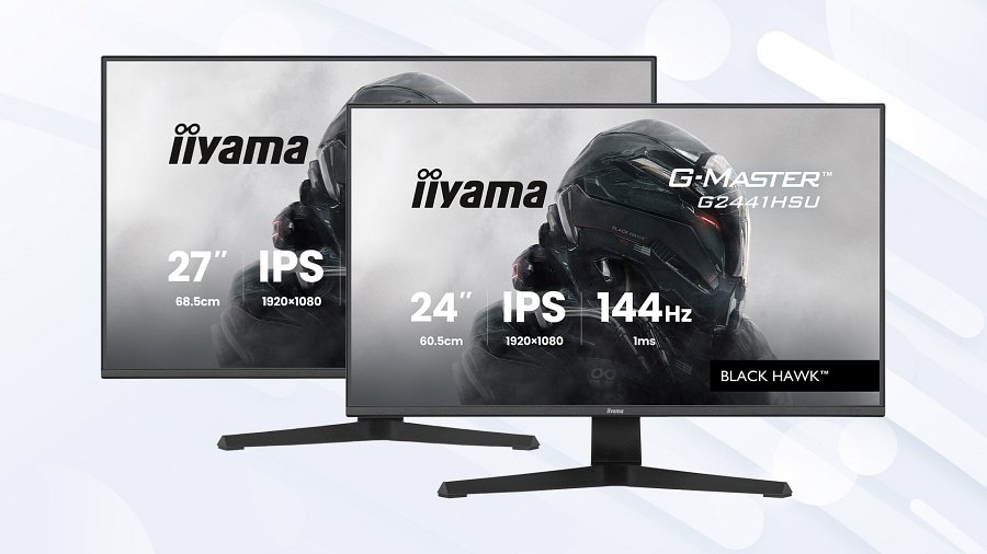 Grafika premierowa iiyama G-Master Black Hawk z monitorami gamingowymi