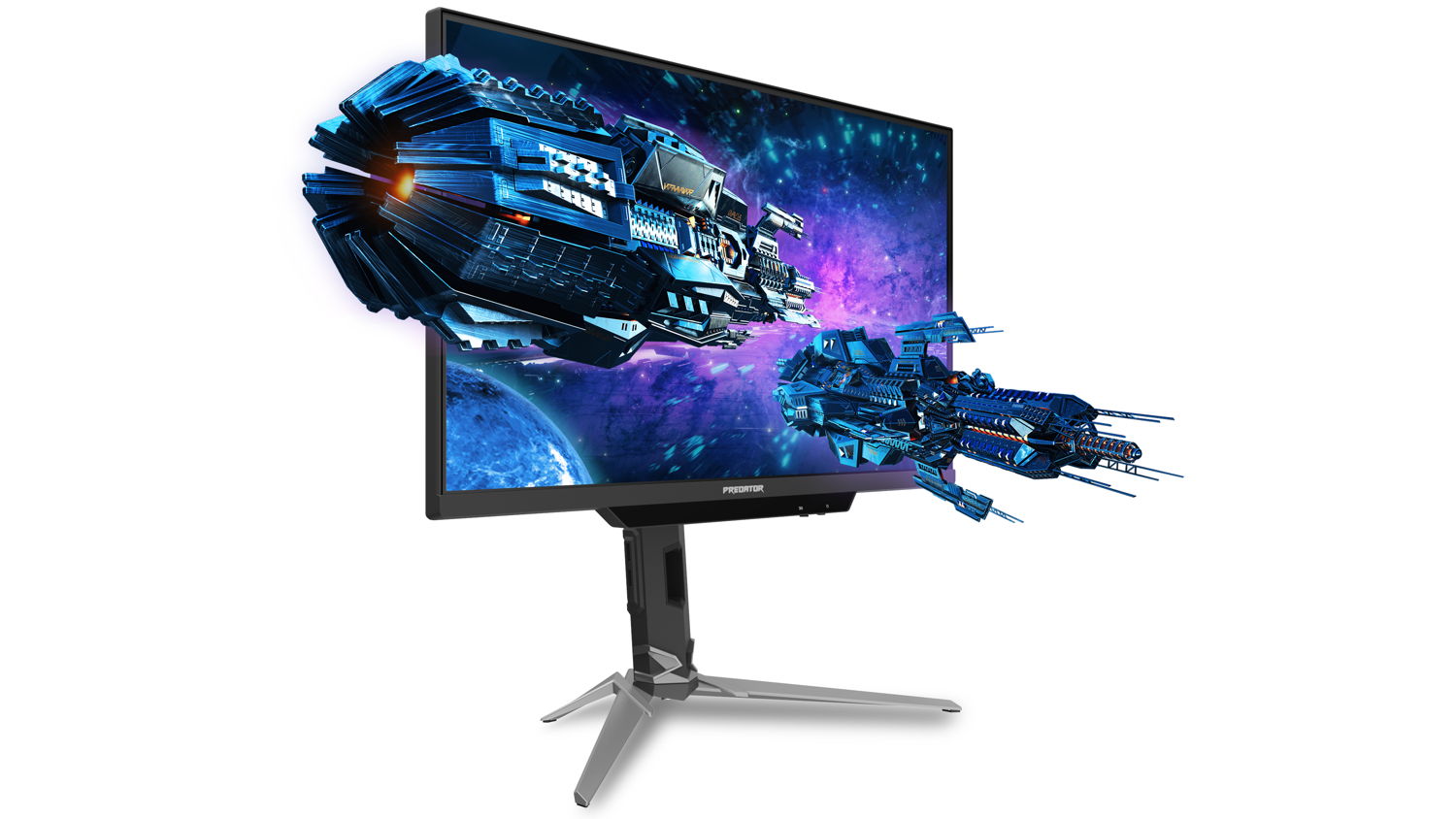 Acer Predator XB273K 3D monitor shown in the Computex announcement