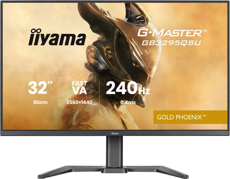 iiyama G-Master GB3295QSU-B1 Gold Phoenix na zdjęciu producenta